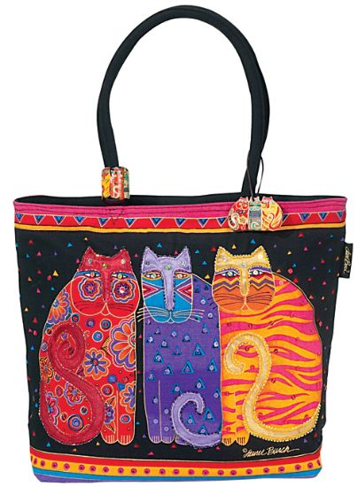Picture of Shoulder Zipper Top 19"X5"X15" Feline Friends