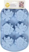 Picture of Silicone Mold Floral Party, 6 Cavity