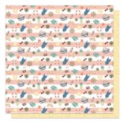 Picture of Ship To Shore Double-Sided Cardstock 12"X12"-Pack Your Bags