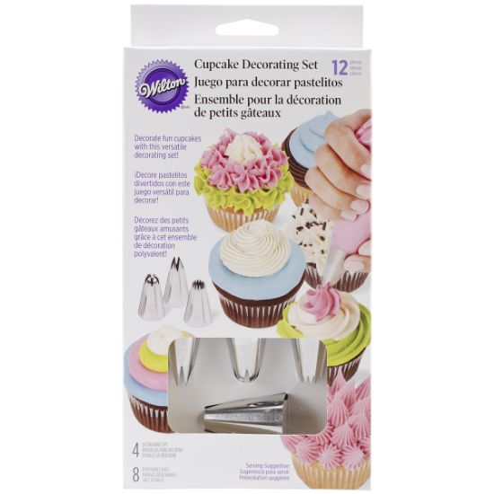 Picture of Cupcake Decorating Set 12pcs 