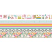 Picture of Simple Stories Let's Get Crafty Washi Tape 5/Pkg