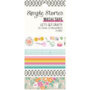 Picture of Simple Stories Let's Get Crafty Washi Tape 5/Pkg