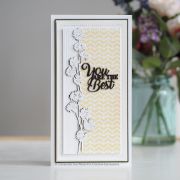 Picture of Creative Expressions Slimline Stencil By Sue Wilson Chevron