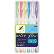 Picture of Living In Color Color-Flow Gel Pen Set 6/Pkg Pastels