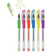 Picture of Living In Color Color-Flow Glitter Gel Pen Set 6/Pkg Brights