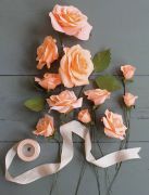 Picture of Crepe Paper Flower Kit  Roses
