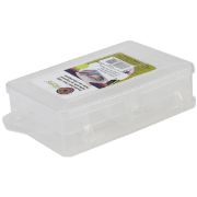 Picture of Creative Options Micro Double Utility Box 14 Compartments 4.375"X3"X1.25" Clear