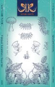 Picture of Creative Expressions 6"X8" Clear Stamp Set By Katkin Krafts-Woodland Floor