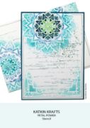 Picture of Creative Expressions 7"X7" Stencil By Katkin Krafts-Petal Power