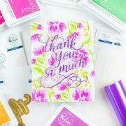 Picture of Pinkfresh Studio Hot Foil Plate Thank You So Much