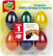 Picture of Crayola My First Washable Egg Crayons  