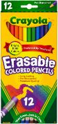 Picture of Crayola Erasable Colored Pencils 12/Pkg Long
