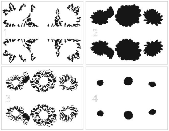 Picture of Crafter's Workshop Layered Card Stencil 8.5"X11"-Daisy Banner