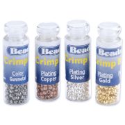 Picture of Crimp Beads Variety Pack Size 1 600/Pkg Silver-, Gold-, Copper- & Black-Plated