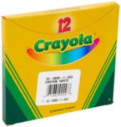 Picture of Crayola White Crayons 12/Pkg