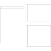 Picture of Sn@p! Photo Flips For 6"X8" Binders 12/Pkg Variety - 4 Each Of 4"X6", 4"X4" & 3"X4"