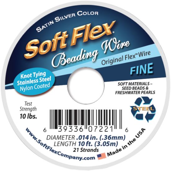 Picture of Soft Flex Wire 21-Strand .014"X10' Silver