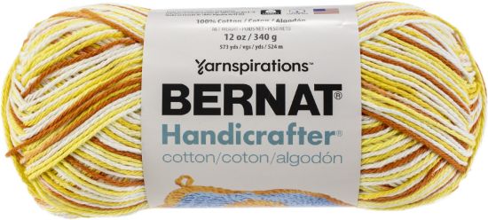 Picture of Bernat Handicrafter Cotton Yarn - Ombres Creamsicle