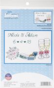 Picture of Wedding Day Counted Cross Stitch Kit 7"X5" 14 Count