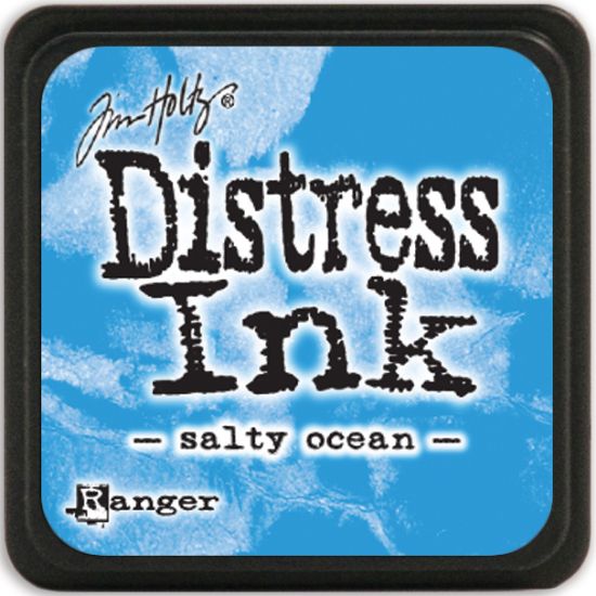Picture of Distress Mini Ink Pad Salty Ocean