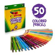 Picture of Crayola Colored Pencils 50/Pkg Long