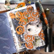 Picture of Elizabeth Craft Metal Die Cinnamon Background