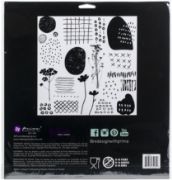 Picture of Prima Marketing Re-Design Decor Clear Cling Stamps 12"X12" Abstract Scribbles