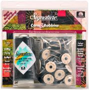 Picture of Signature Machine Quilting Cone & M Style Bobbin Pack-Black
