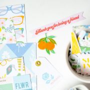 Picture of PinkFresh Journaling Bits 13/Pkg-Flower Market