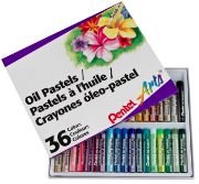 Picture of Pentel Oil Pastels 36/Pkg Assorted Colors