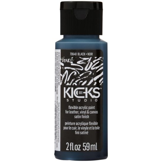 Picture of Plaid Kicks Studio Shoe Acrylic Paint 2oz-Black