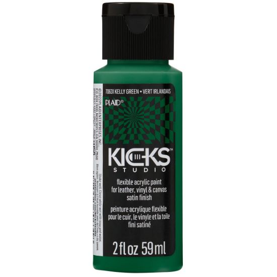 Picture of Plaid Kicks Studio Shoe Acrylic Paint 2oz-Kelly Green