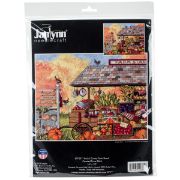 Picture of Buck's County Farm Stand Counted Cross Stitch Kit 16"X12" 14 Count