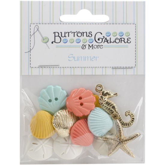 Picture of Button Theme Pack Beach Treasures