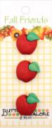 Picture of Buttons Galore Fall Buttons 3/Pkg Apples