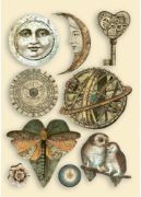 Picture of Stamperia Wooden Shapes A5 Alchemy