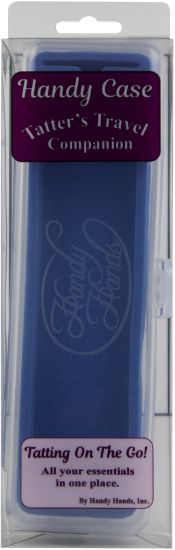 Picture of Handy Hands Handy Case For Tatting Needles Clear/Blue