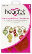 Picture of Heartfelt Creations Cling Rubber Stamp Set-Sparkling Holiday Ornaments