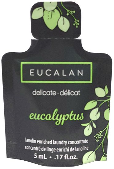 Picture of Eucalan Fine Fabric Wash Single Use Sample .17oz-Eucalyptus