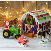 Picture of Perler Fused Bead Kit-Gingerbread Barn