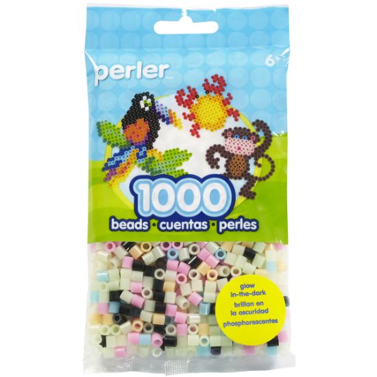 Picture of Perler Beads 1,000/Pkg Glow Mix