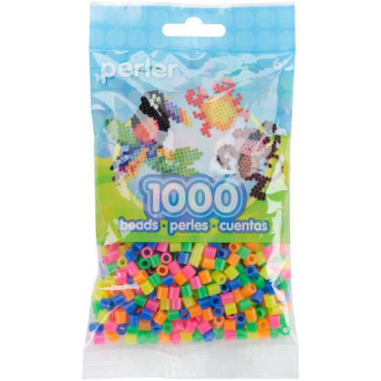 Picture of Perler Beads 1,000/Pkg Neon Mix