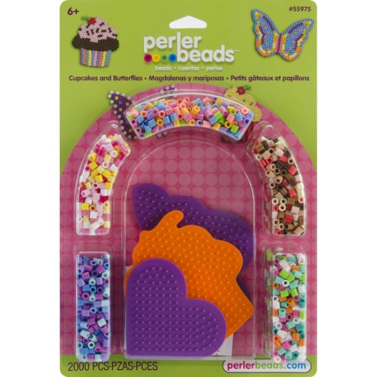 Picture of Perler Fused Bead Kit Cupcakes & Butterflies