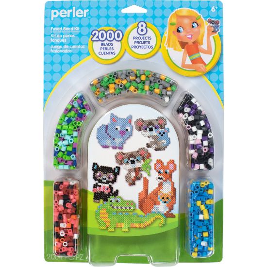 Picture of Perler Fused Bead Kit-Wild Animals