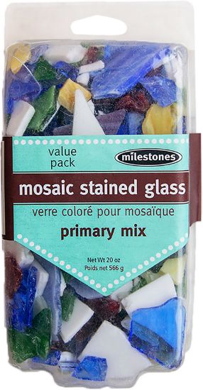 Picture of Mosaic Glass 20oz Value Pack Primary Colors