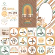 Picture of Our Baby Double-Sided Cardstock 12"X12"-Multi Journaling Cards