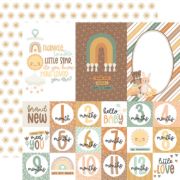 Picture of Our Baby Double-Sided Cardstock 12"X12"-Multi Journaling Cards