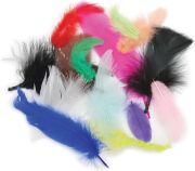 Picture of Packaged Feathers 71g Assorted Colors