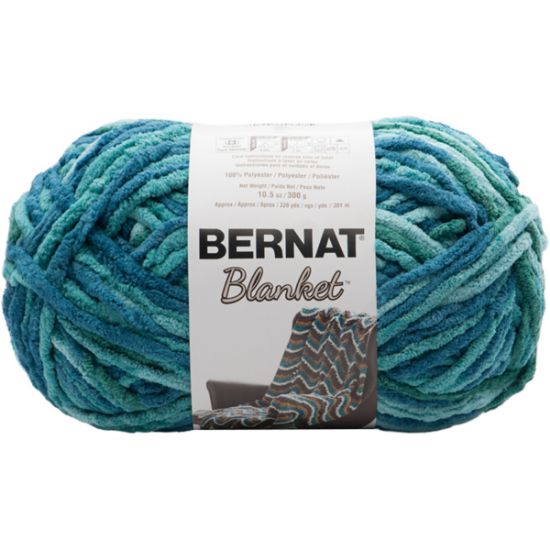 Picture of Bernat Blanket Big Ball Yarn Tidepool-Coastal Collection