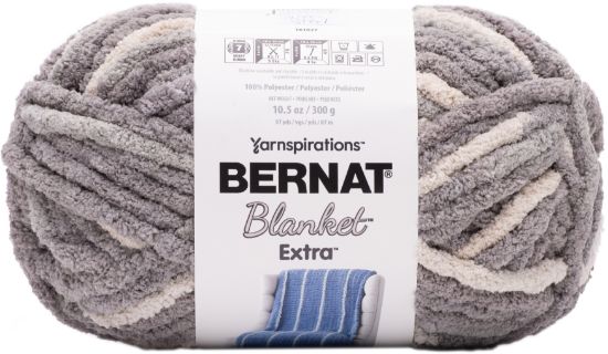 Picture of Bernat Blanket Extra Yarn-Silver Steel